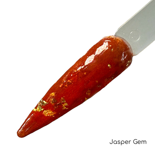 Jasper Gem Nail Dip Powder