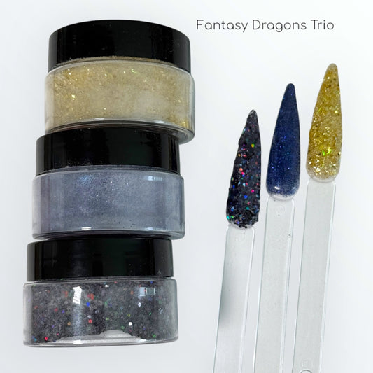 Fantasy Dragon Trio