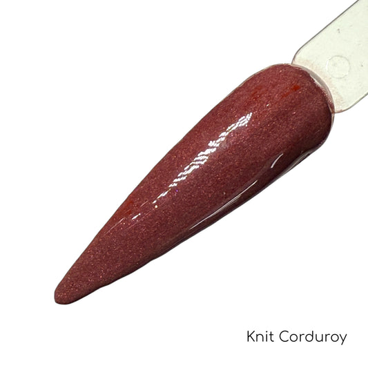 Corduroy Knit Dip Powder