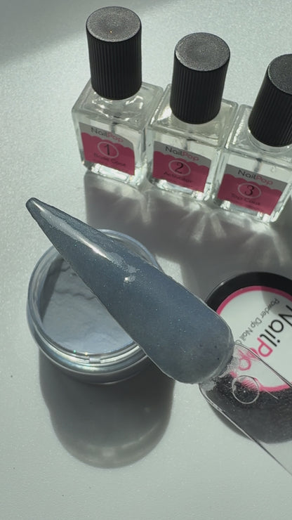 Blue Steel Nail Dip Powder